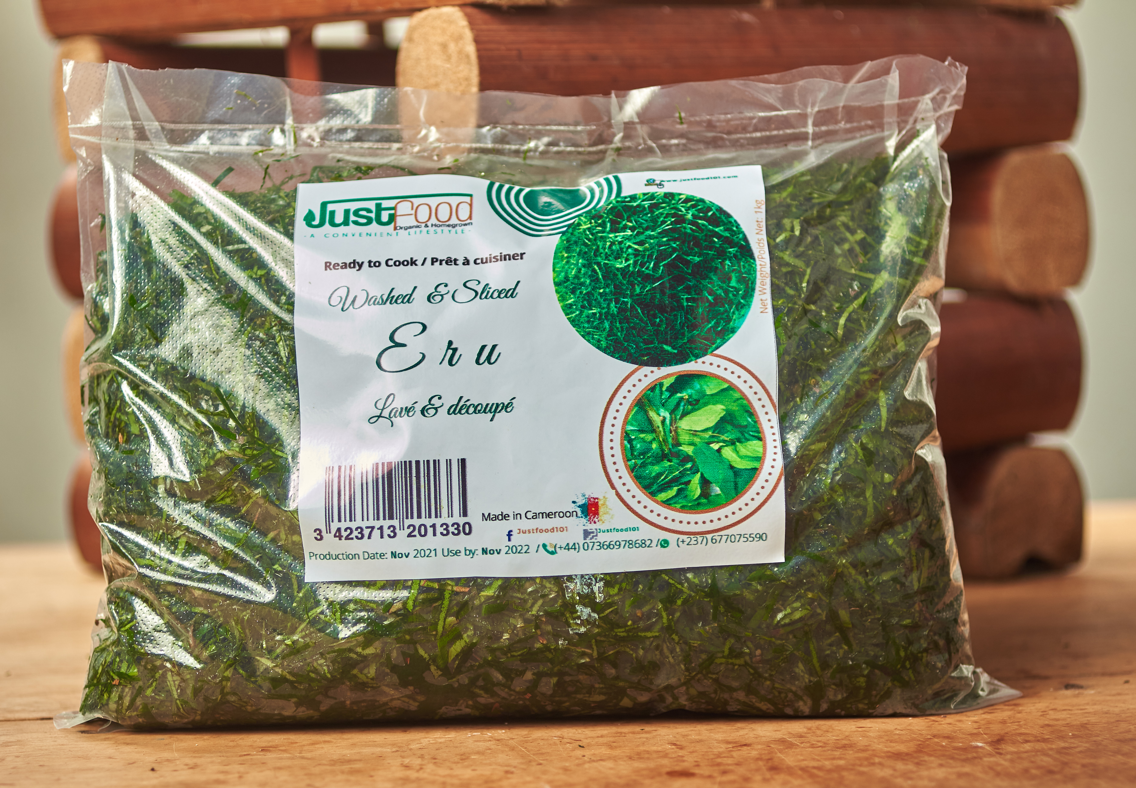 Pre- washed/sliced Eru